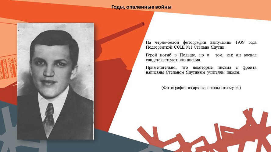 «Годы, опаленные войной»